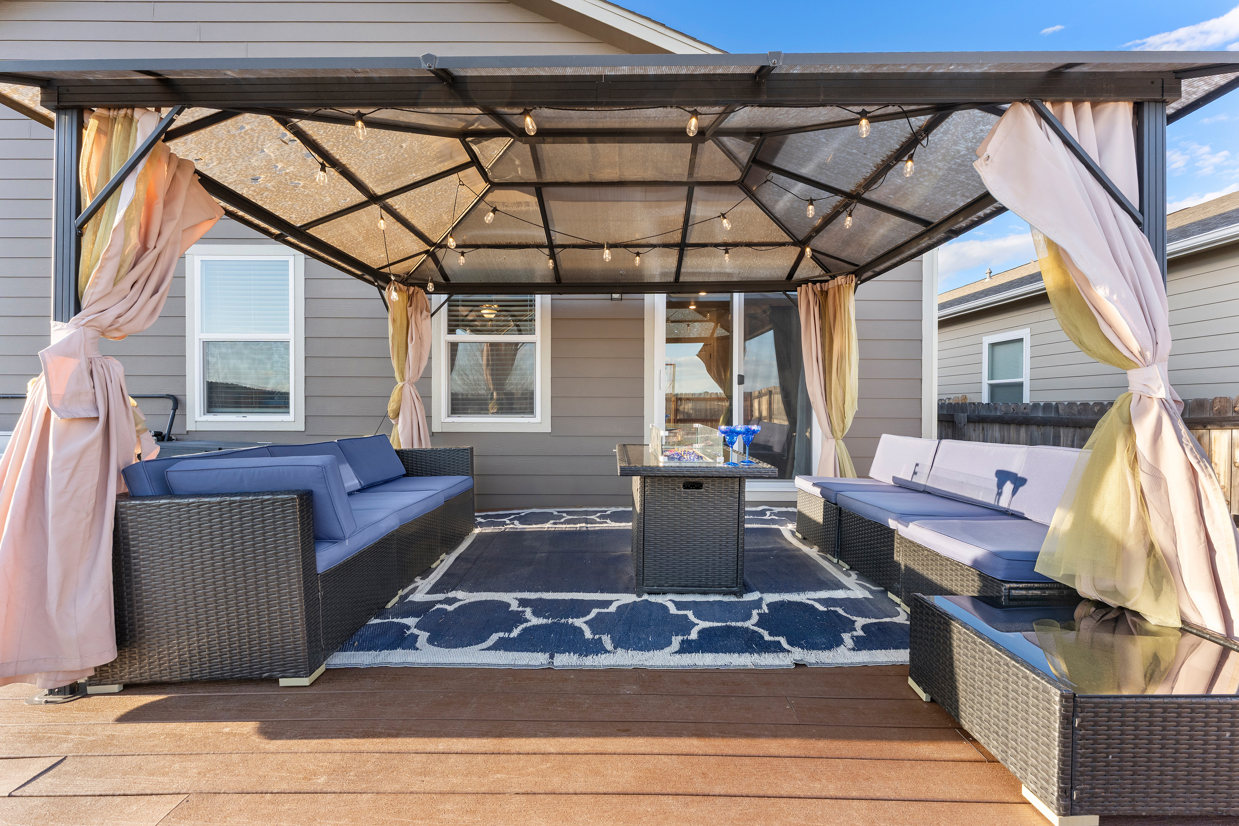 Borderpine — Patio & Hot Tub